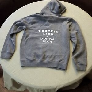 "Dooda Man" Charcoal Gray Hoodie